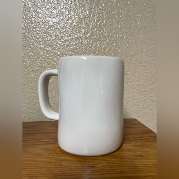 Rae Dunn By Magenta “ I NEED MY CAFFEINE” Ceramic Large Cup Mug Coffee Tea 20Oz - Picture 2 of 4